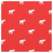 Lucky Red Elephant Stof (Close Up)