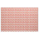 Lucky Red Elephant Stof (Yard (91,4 cm))