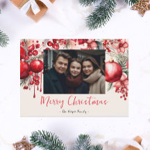 Lucky Red Poinsettia Familiefoto