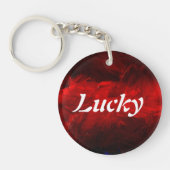 Lucky Red Sleutelhanger (Voorkant)