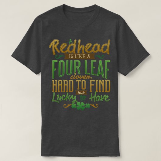 Lucky Redhead 2 T-shirt (Design voorkant)