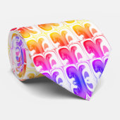 Lucky regenboog stropdas (Opgerold)