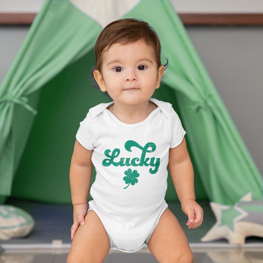 Lucky | Retro St Patrick's Day Romper