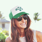 Lucky | Retro St Patrick's Day Trucker Pet