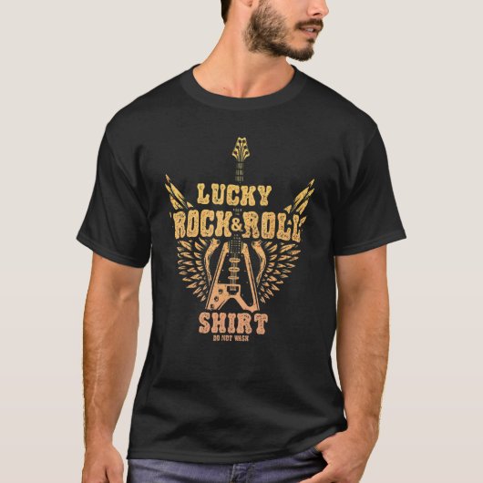 Lucky Rock en Roll 4 T-shirt (Voorkant)