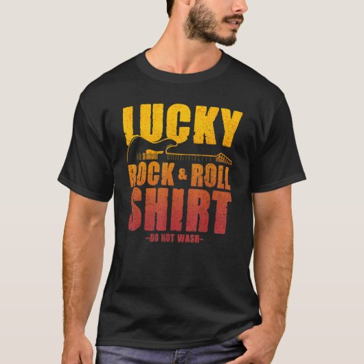 Lucky Rock en Roll T-shirt (Voorkant)