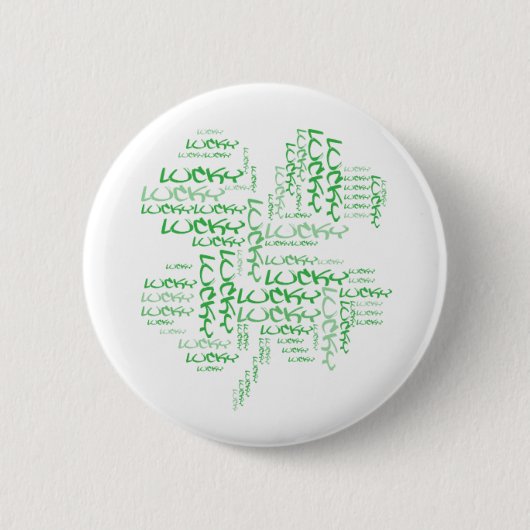 Lucky Ronde Button 5,7 Cm (Voorkant)