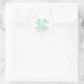 Lucky Ronde Sticker (Tas)