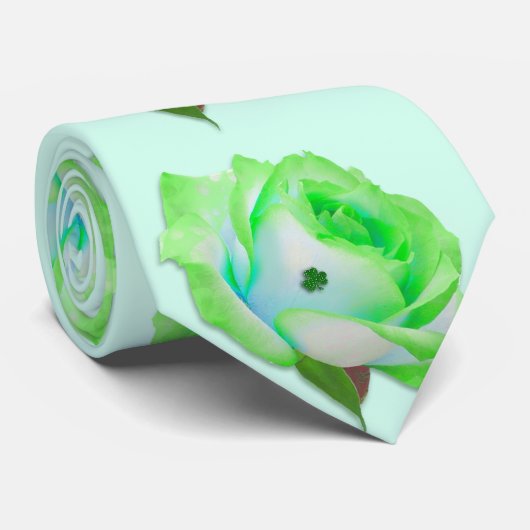 Lucky Roses Stropdas (Opgerold)