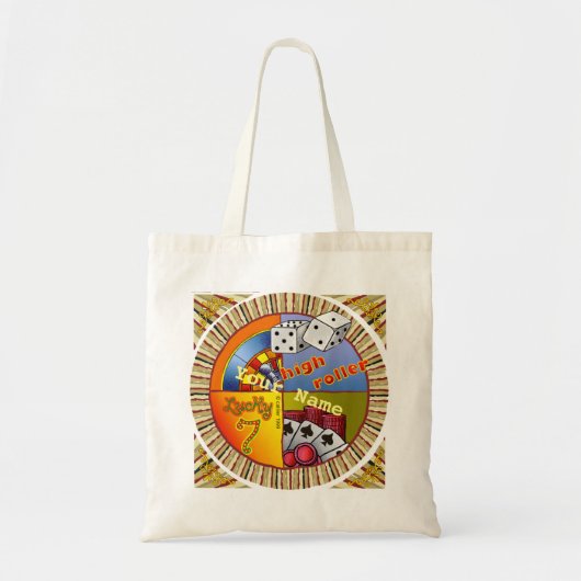 Lucky Roulette Tote Bag (Voorkant)