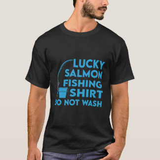 Lucky Salmon Vist Pacifische Sockeye Vis T-shirt