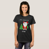Lucky Santa Cat T-shirt (Voorkant volledig)