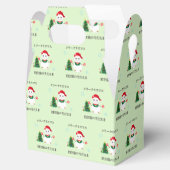 Lucky Santa Snow Cat Bedankdoosjes (Geopend)