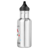 Lucky Santa Snow Cat Waterfles (Rechts)