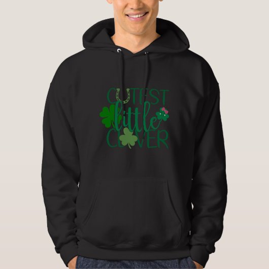 Lucky Saurus Rex - St. Patrick's Day-dinosaurus Hoodie (Voorkant)