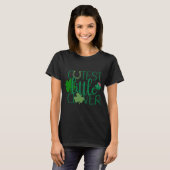 Lucky Saurus Rex - St. Patrick's Day-dinosaurus T-shirt (Voorkant volledig)