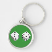 Lucky Seven Dice Roll Sleutelhanger (Voorkant)