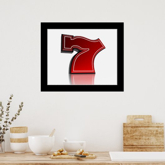 Lucky Seven - Poster (Keuken)