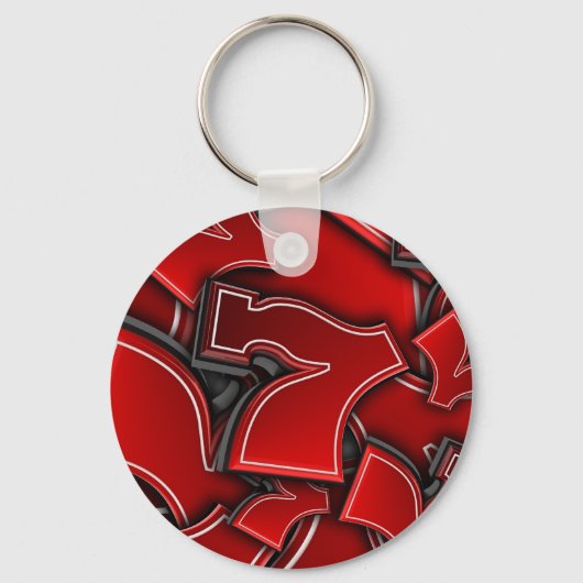 Lucky Seven - Sleutelhanger (Voorkant)