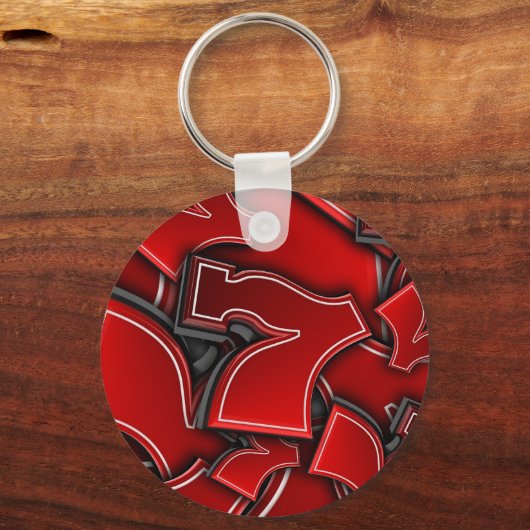 Lucky Seven - Sleutelhanger (Voorkant)