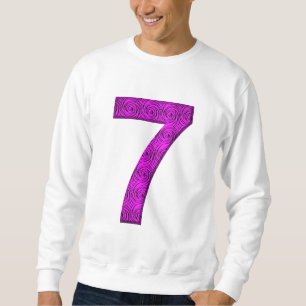 Lucky Seven Tribrational Spirals Number 7 Shirt