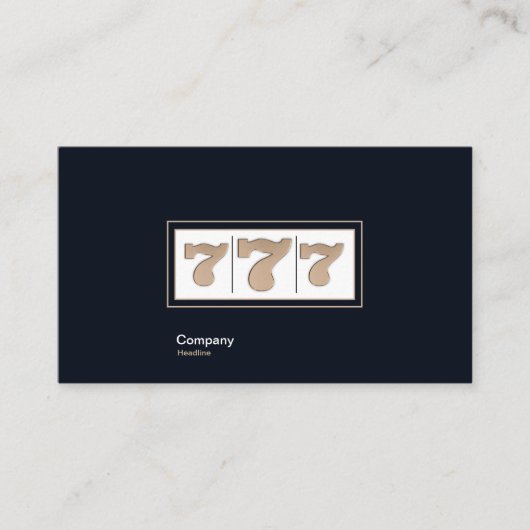 Lucky Seven Visitekaartje (Voorkant)