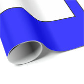 Lucky Sevens in Red White en Blue Theme Cadeaupapier (Rol Hoek)