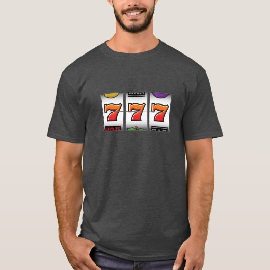Lucky Sevens Jackpot Slots Tshirt (Voorkant)