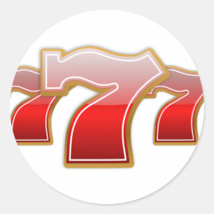 Lucky Sevens Ronde Sticker