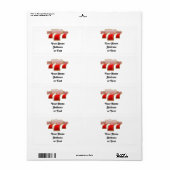 Lucky Sevens - Slot Machine Jackpot Etiket (Full Sheet)