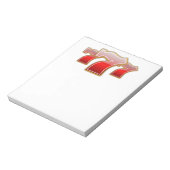 Lucky Sevens - Slot Machine Jackpot Notitieblok (Linkerzijde)