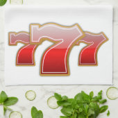 Lucky Sevens - Slot Machine Jackpot Theedoek (Gevouwen)