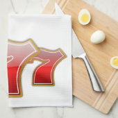 Lucky Sevens - Slot Machine Jackpot Theedoek (Quarter Fold)