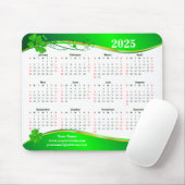 Lucky Shamrock 2025. Muismat (Met muis)