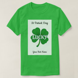 Lucky Shamrock Antiek T-shirt