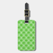 Lucky Shamrock Bagagelabel (Voorkant verticaal)