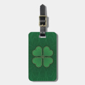 Lucky Shamrock Bagagelabel (Voorkant verticaal)