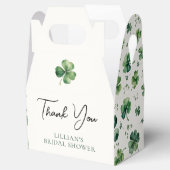 Lucky Shamrock Bruiloft Dank Je Bedankdoosjes (Geopend)