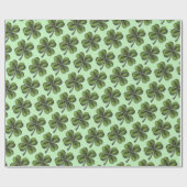 Lucky Shamrock Cadeaupapier (Vlak)