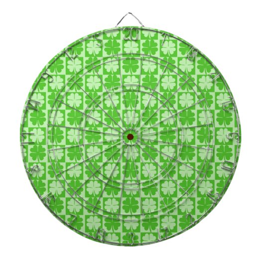 Lucky Shamrock Dartbord (Voorkant)
