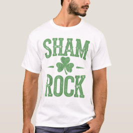 Lucky Shamrock Design voor St. Patrick's Day T-shirt
