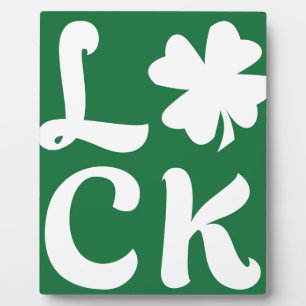 Lucky Shamrock Fotoplaat