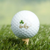 Lucky Shamrock Golfballen (Insitu Shirt)