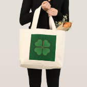 Lucky Shamrock Grote Tote Bag (Voorkant (product))
