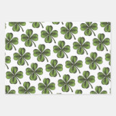 Lucky Shamrock Inpakpapier Vel (Voorkant 2)