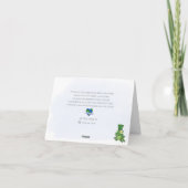 Lucky Shamrock Kaart (Achterkant)