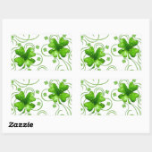 Lucky Shamrock Keepsake Rechthoekige Sticker (Vel)