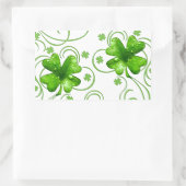 Lucky Shamrock Keepsake Rechthoekige Sticker (Tas)