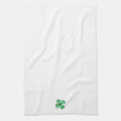 Lucky Shamrock Keukenhanddoek (Verticaal)
