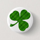 Lucky Shamrock Kleine Ronde Button (Voorkant)